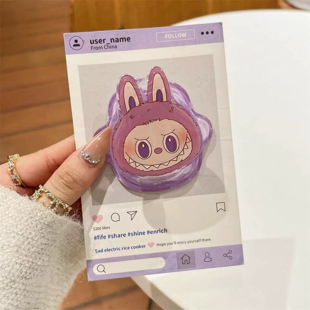 Labubu phone stand, labubu phone accessories, cute phone accessories