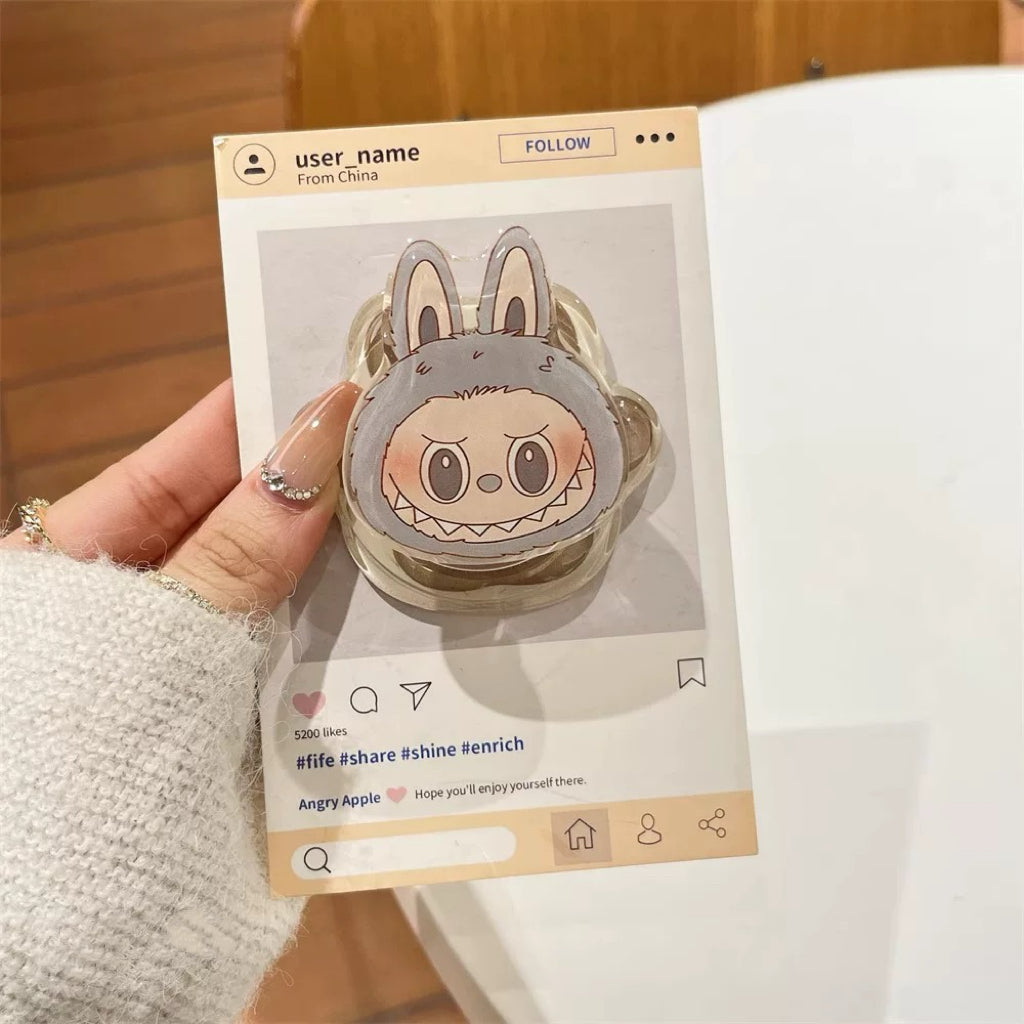 Labubu phone stand, labubu phone accessories, cute phone accessories