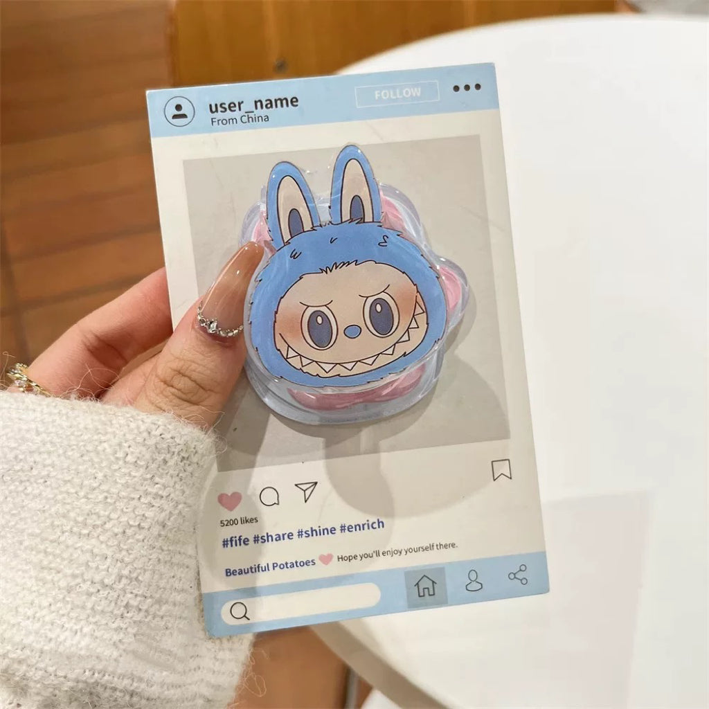 Labubu phone stand, labubu phone accessories, cute phone accessories