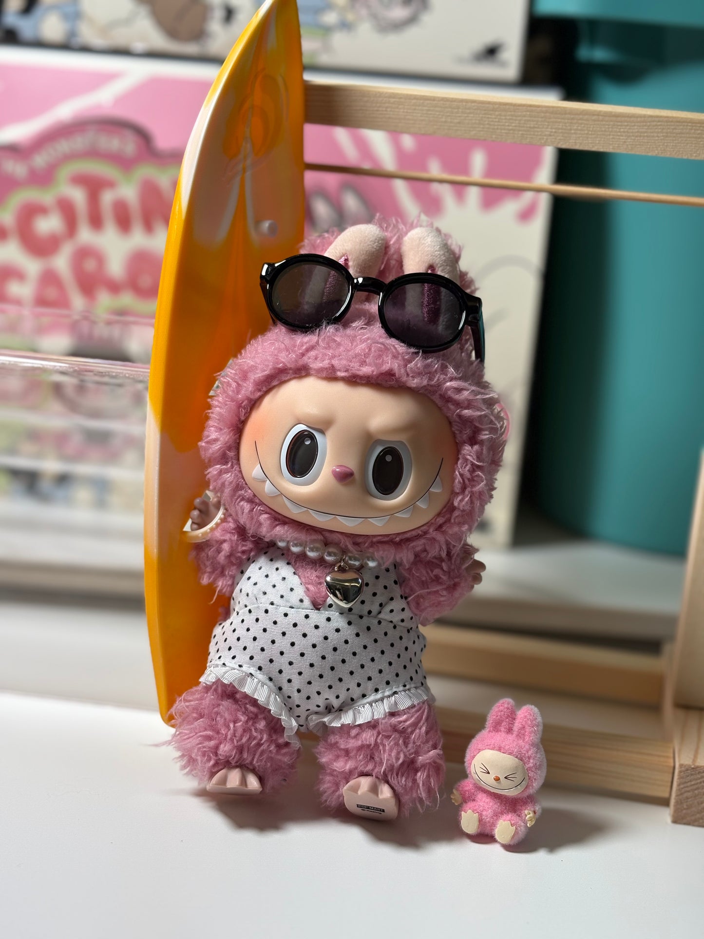 Labubu Beach Vacation Set