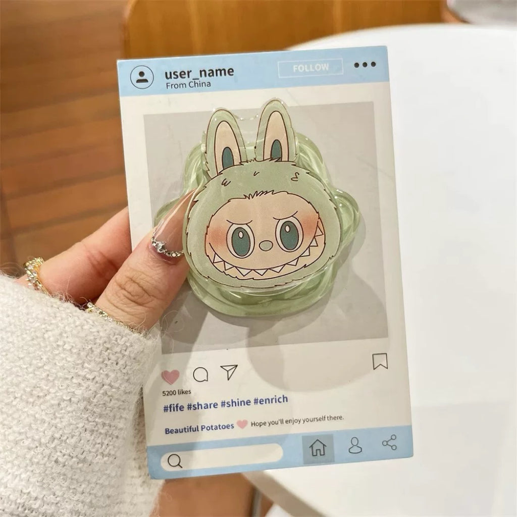 Labubu phone stand, labubu phone accessories, cute phone accessories