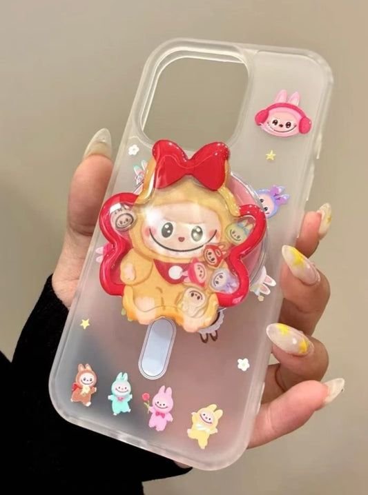 Labubu phone stand, labubu phone accessories, cute phone accessories