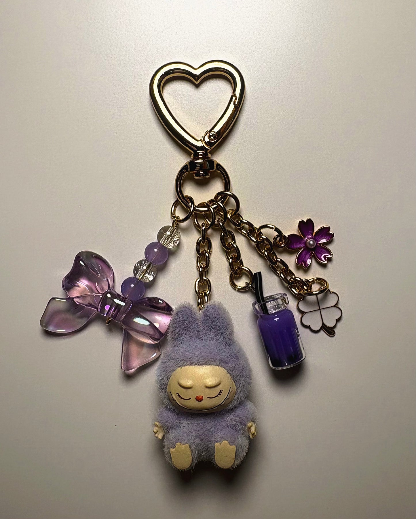 Mini Lafufu keychain