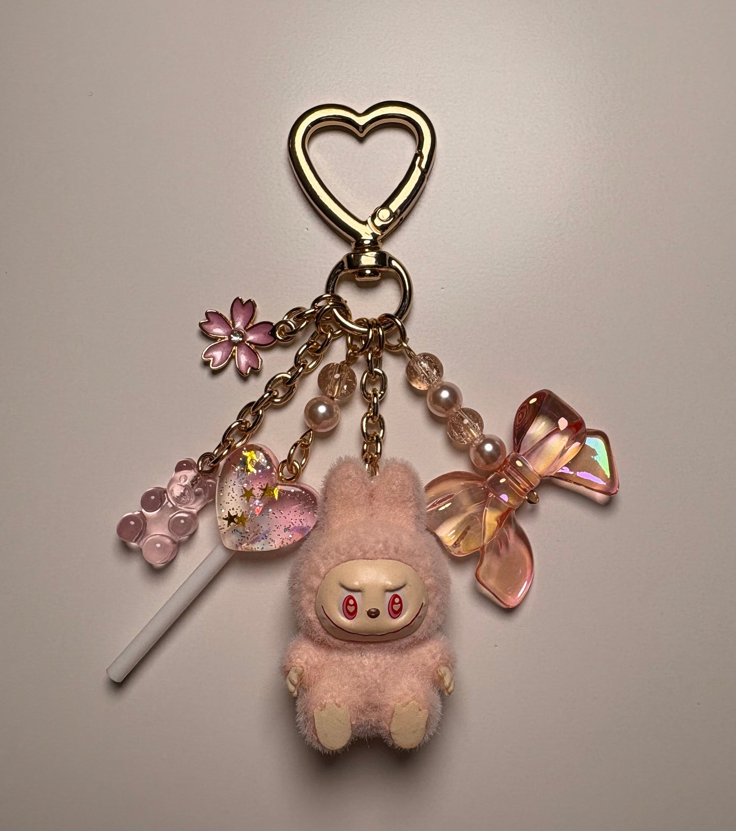 Mini Lafufu keychain