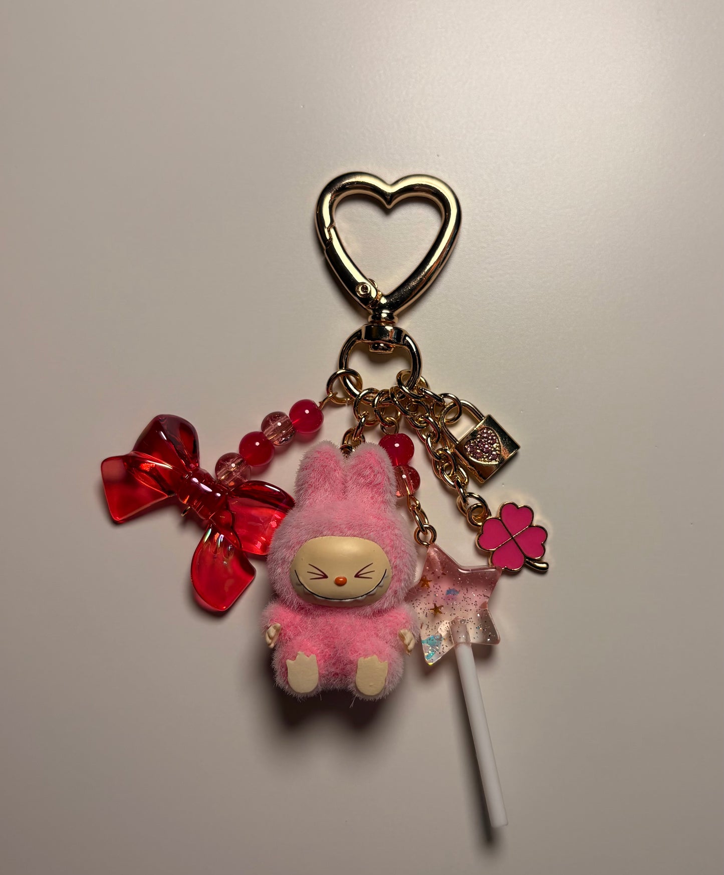 Mini Lafufu keychain